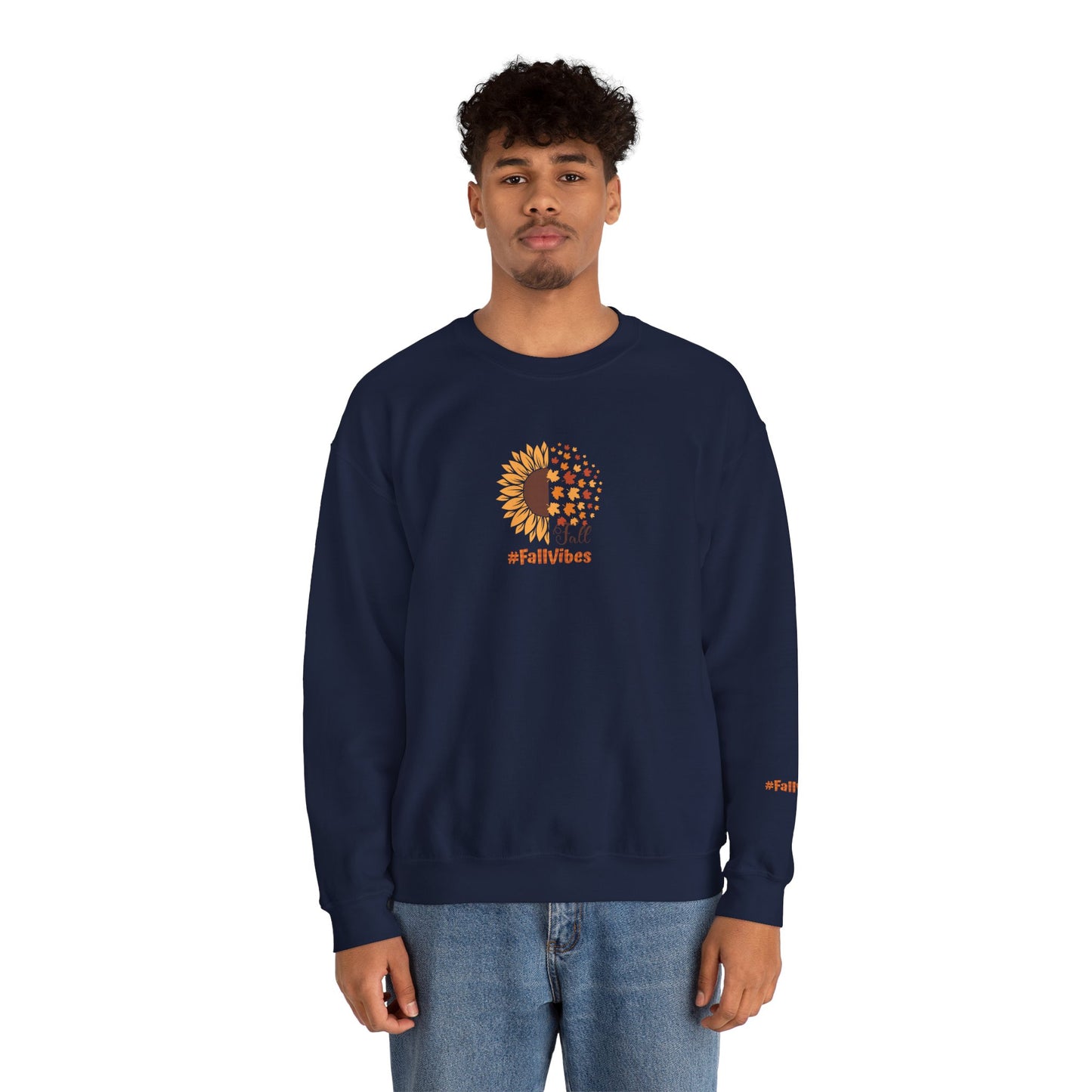 Fall Vibes Unisex Heavy Blend™ Crewneck Sweatshirt