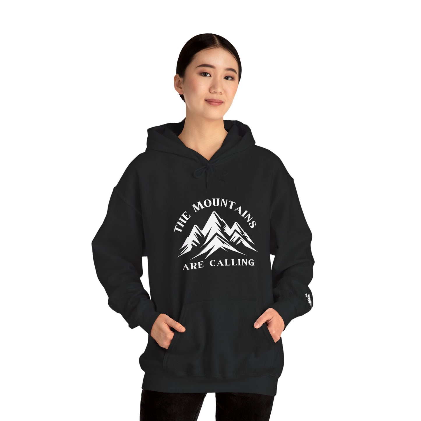 The Mountains Are Calling Unisex Heavy Blend™ Hooded Sweatshirt
