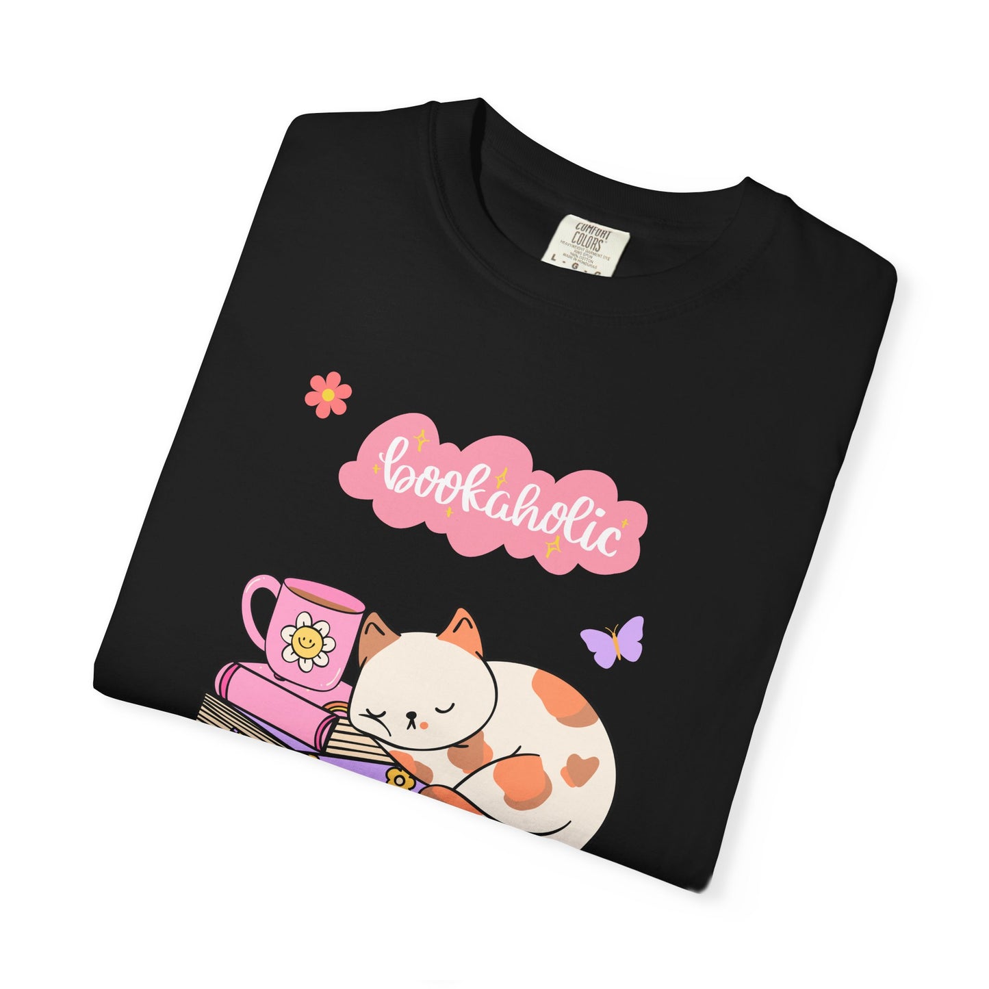 Bookaholic Unisex Garment-Dyed T-shirt