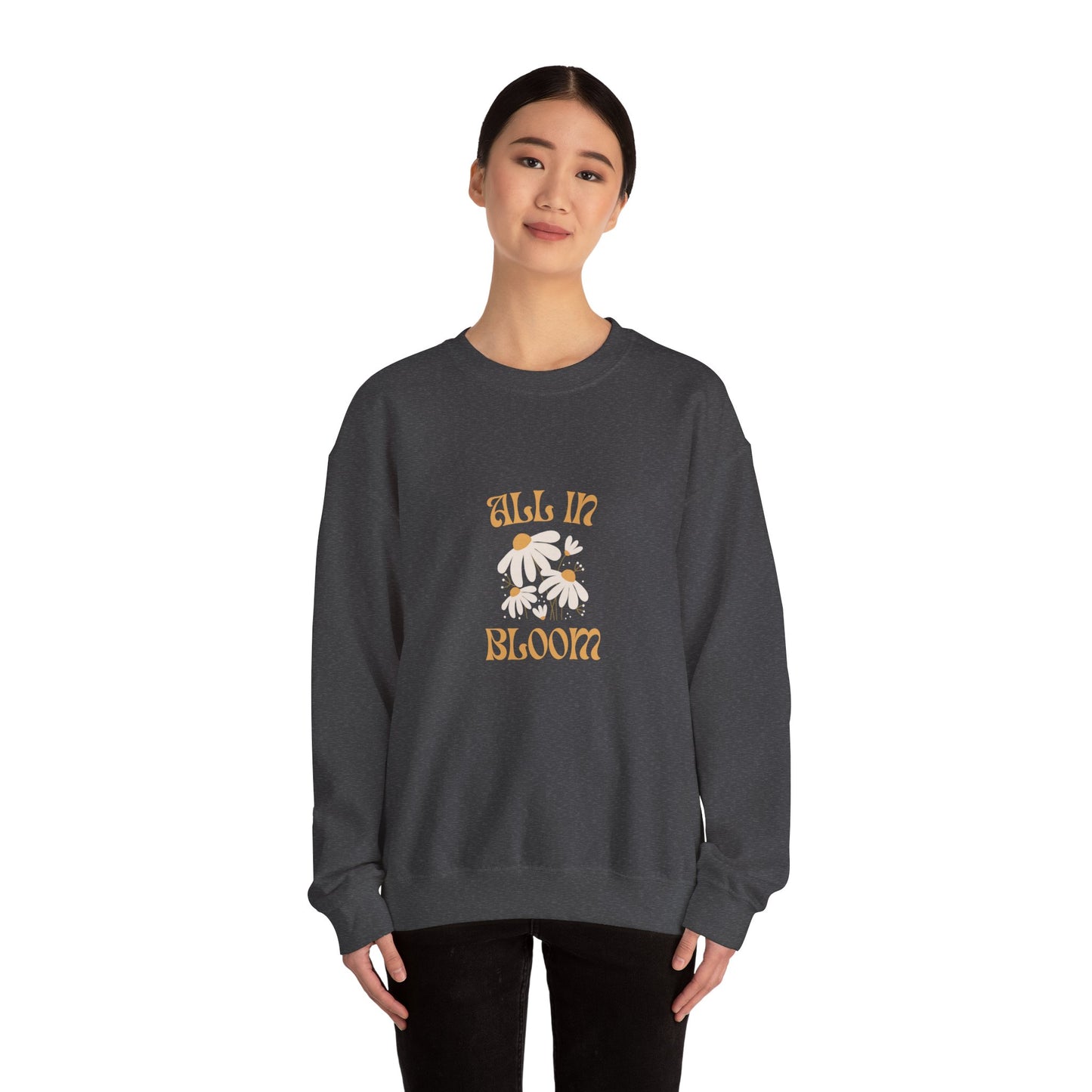 All In Bloom Women's Heavy Blend™ Crewneck Sweatshirt