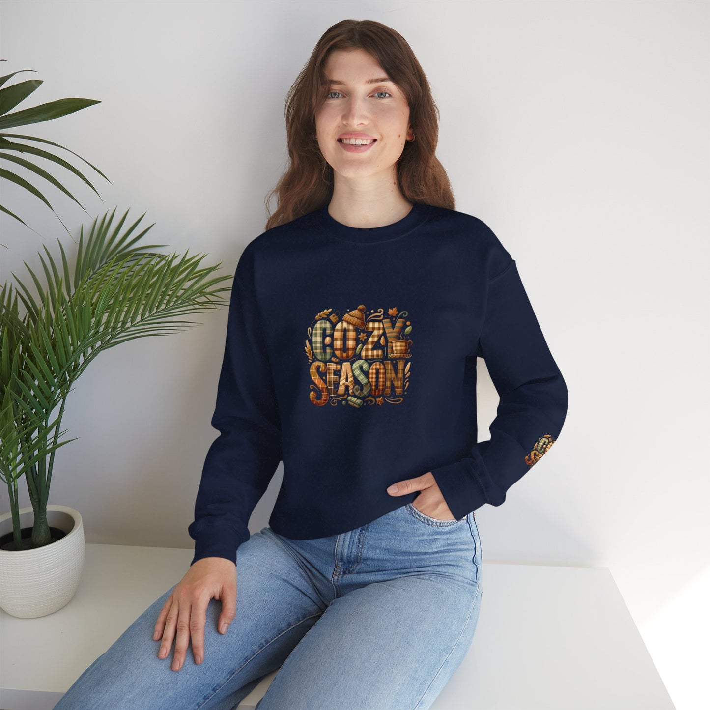 Cozy Season Unisex Heavy Blend™ Crewneck Sweatshirt