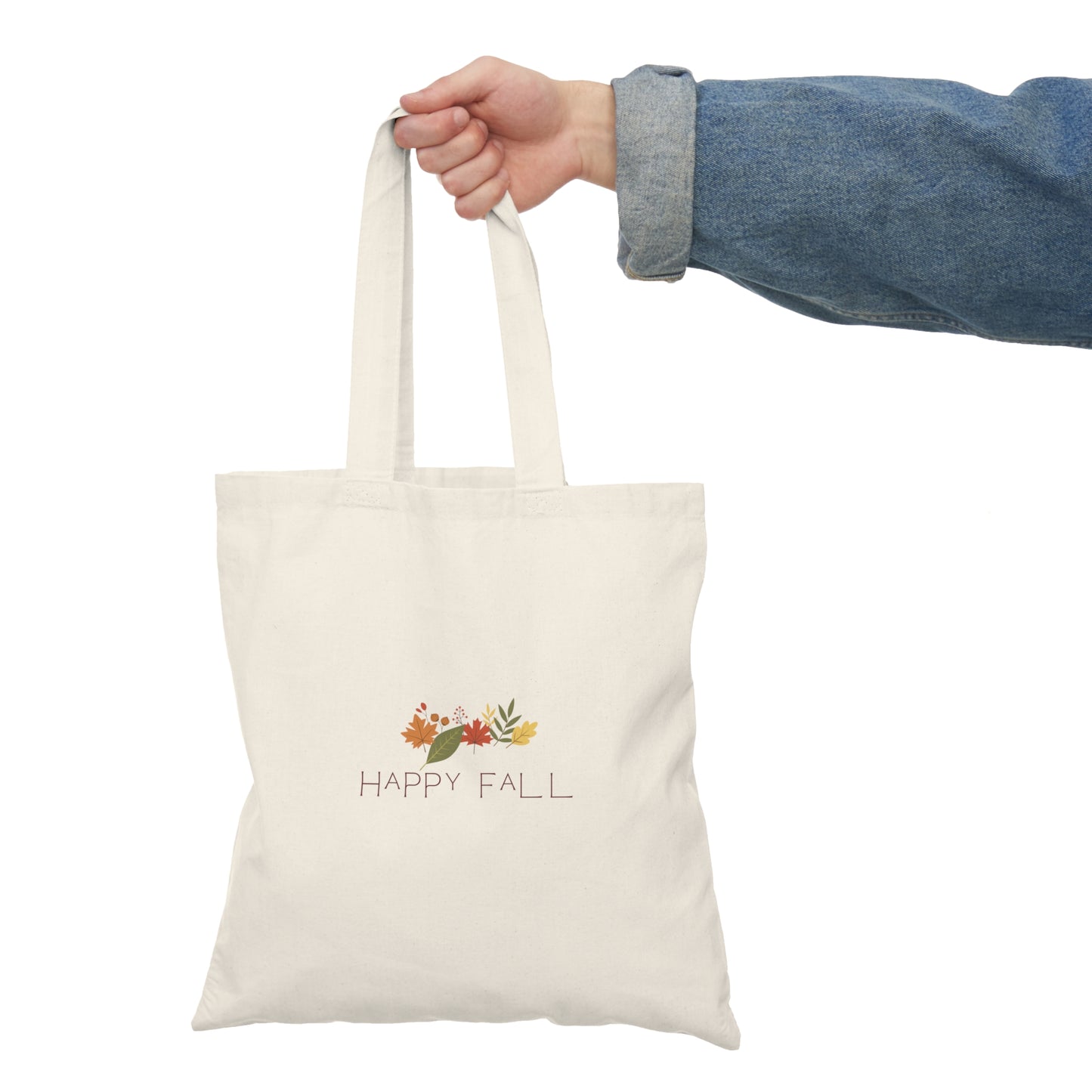 Fall Natural Tote Bag