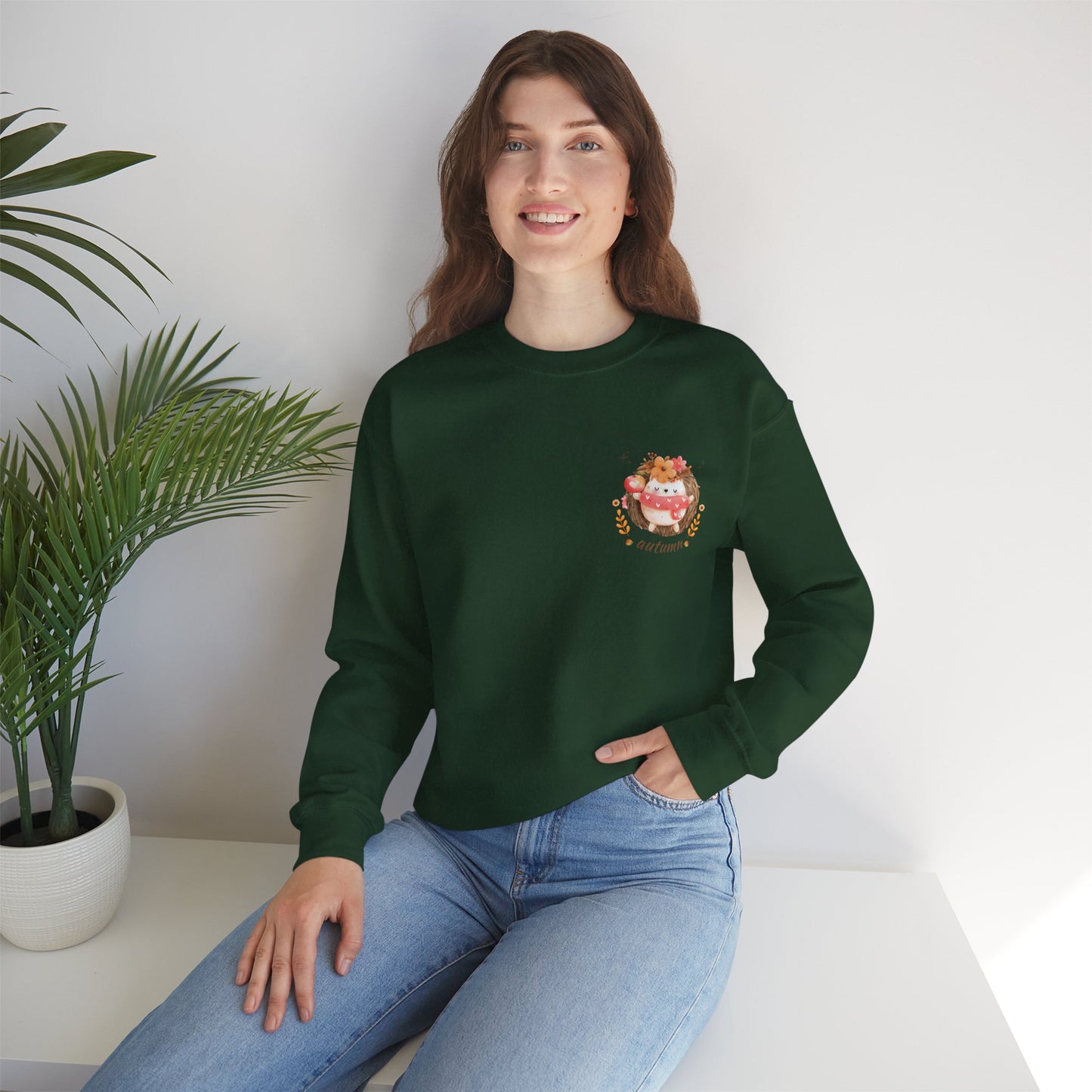 Autumn Women's Heavy Blend™ Crewneck Sweatshirt