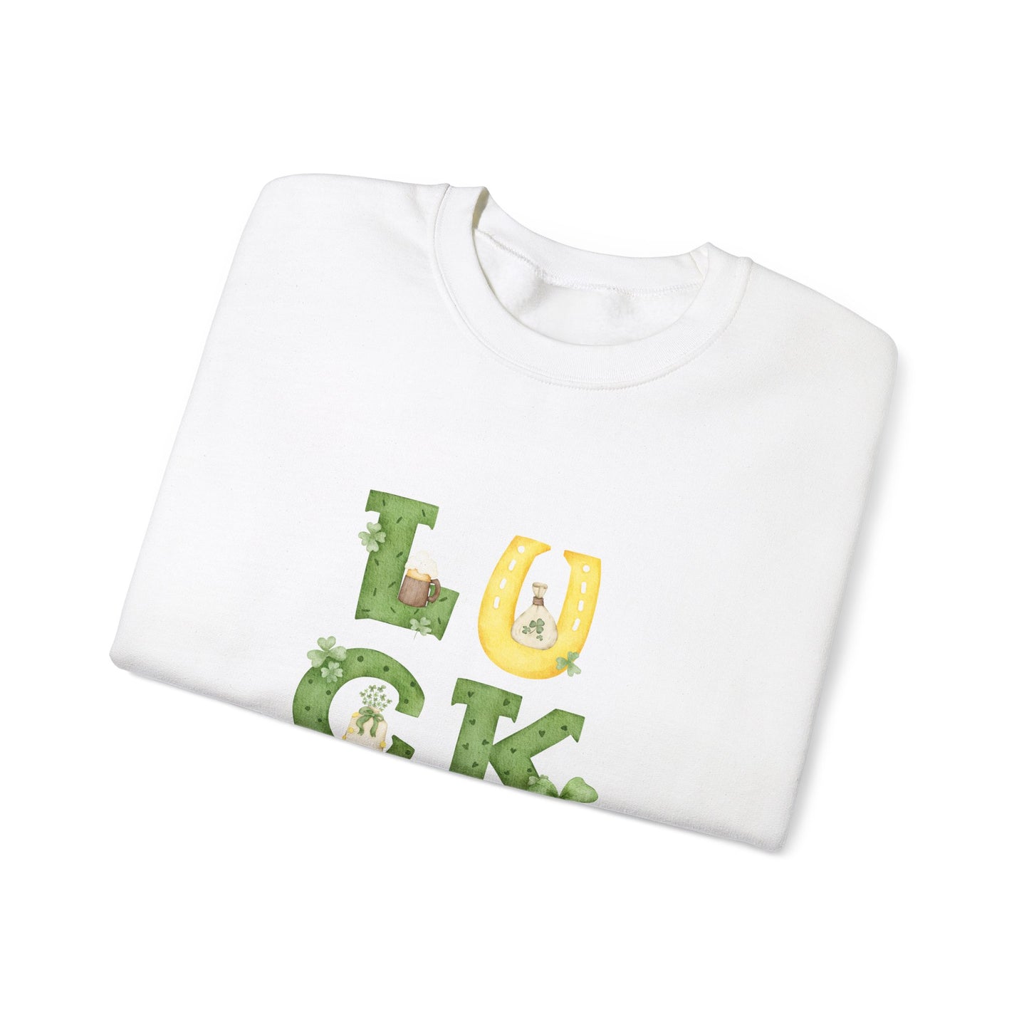 Luck Unisex Heavy Blend™ Crewneck Sweatshirt