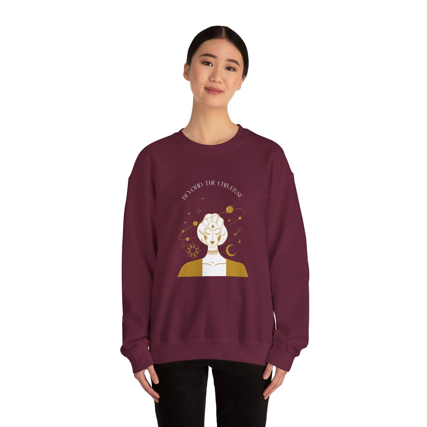 Beyond The Universe Women's Heavy Blend™ Crewneck Sweatshirt