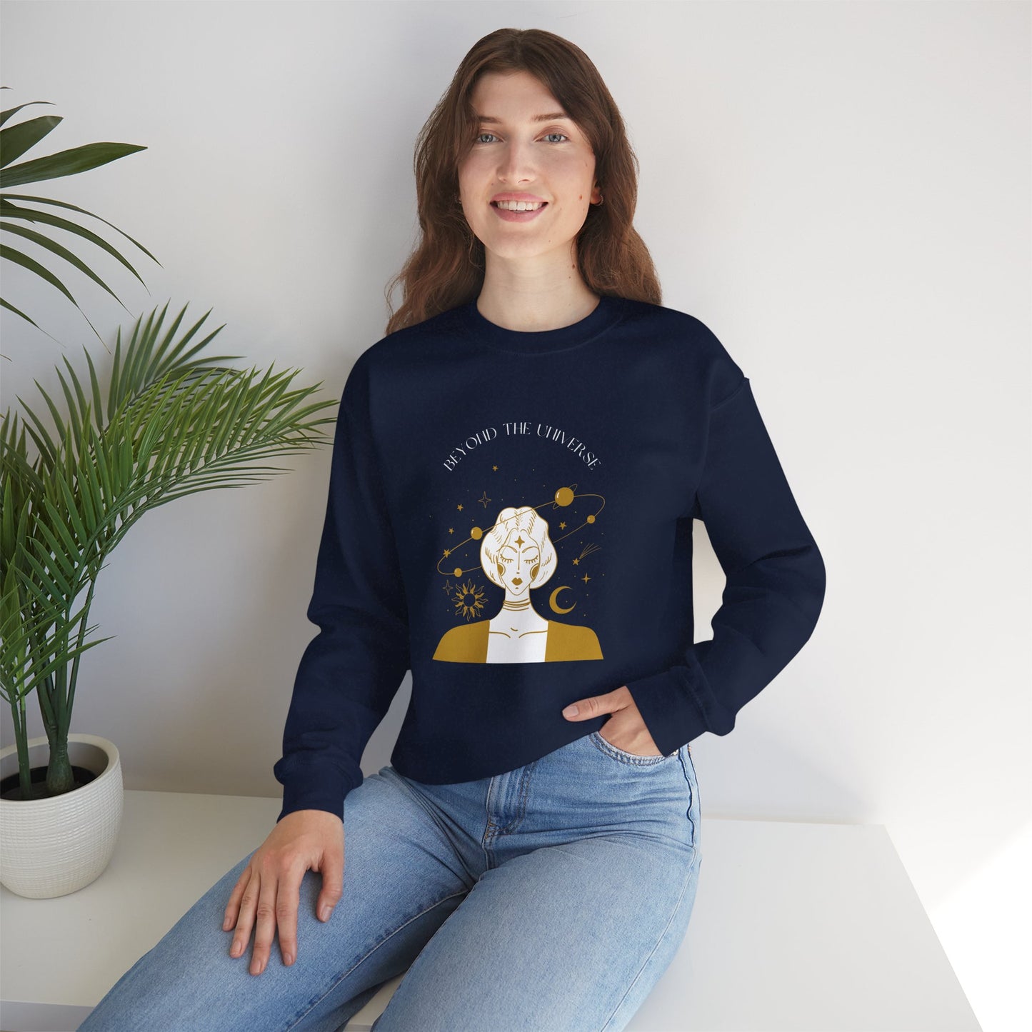 Beyond The Universe Women's Heavy Blend™ Crewneck Sweatshirt