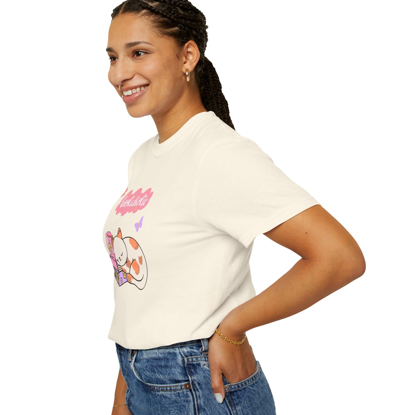 Bookaholic Unisex Garment-Dyed T-shirt