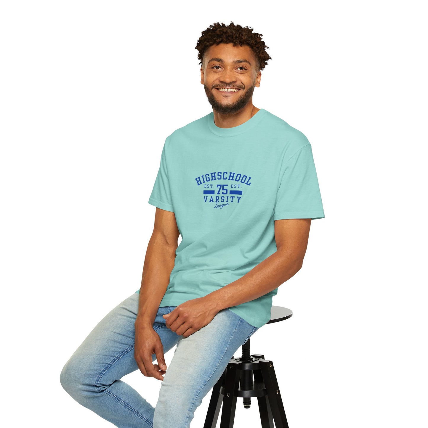 High School Varsity League Unisex Garment-Dyed T-shirt