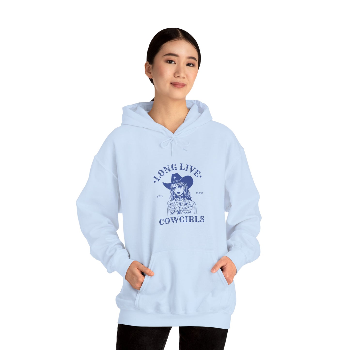 Long Live Cow Girls Women's Heavy Blend™ Hooded Sweatshirt