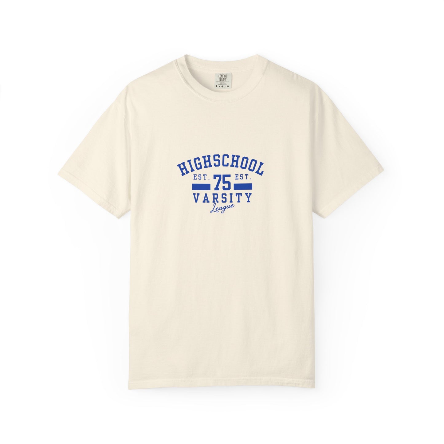 High School Varsity League Unisex Garment-Dyed T-shirt