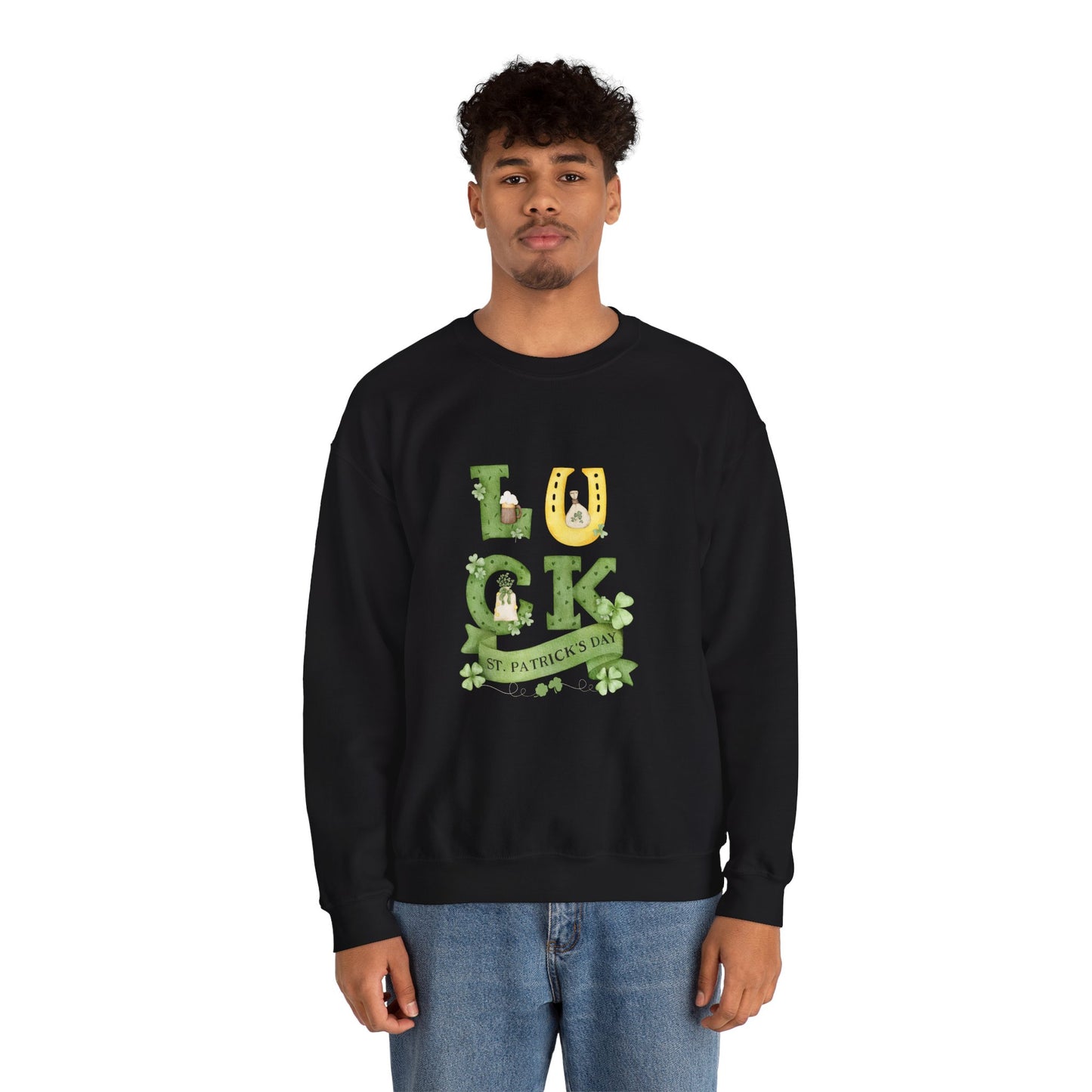 Luck Unisex Heavy Blend™ Crewneck Sweatshirt
