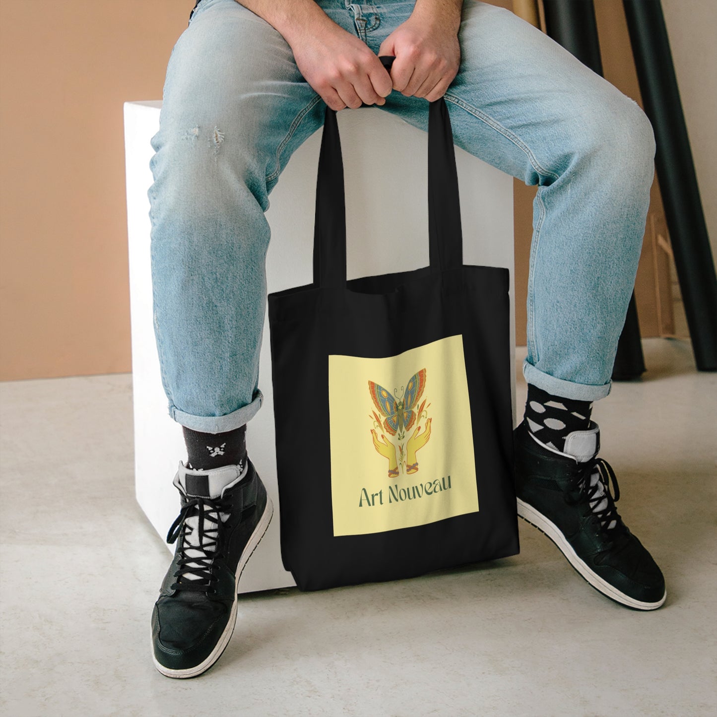 Art Nouveau Cotton Tote Bag