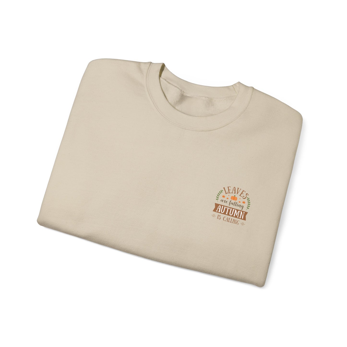 Leaves Are Falling Autumn Is Calling Unisex Heavy Blend™ Crewneck Sweatshirt