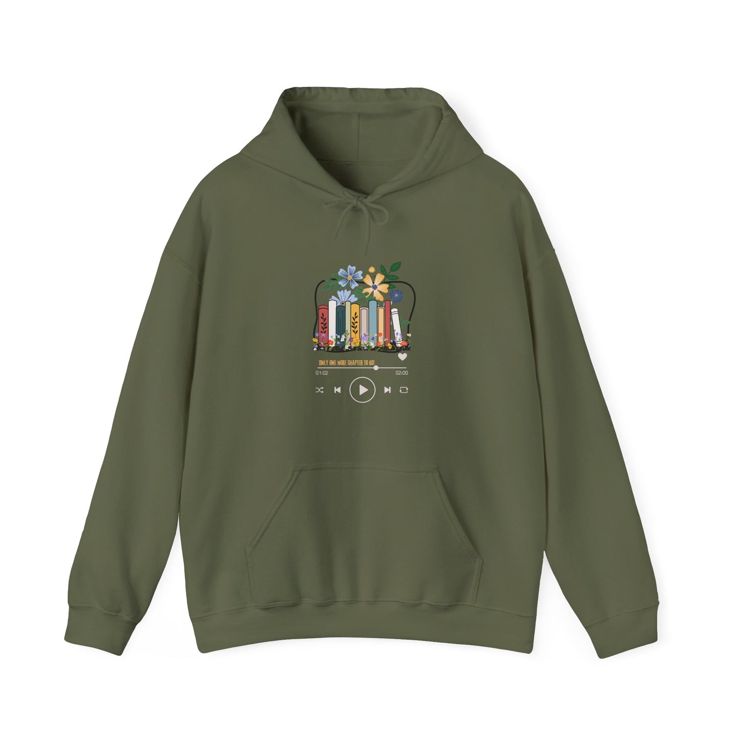 Only One More Chapter To Go Unisex Heavy Blend™ Hooded Sweatshirt