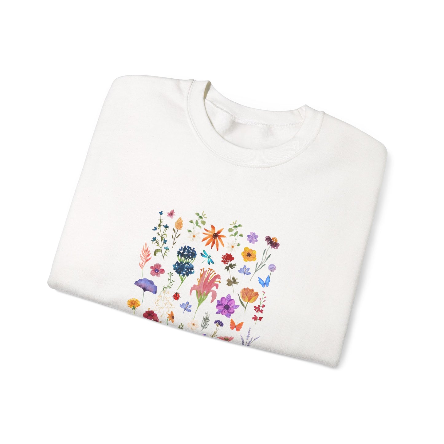 Stay Wild, Flower Child Women's Heavy Blend™ Crewneck Sweatshirt