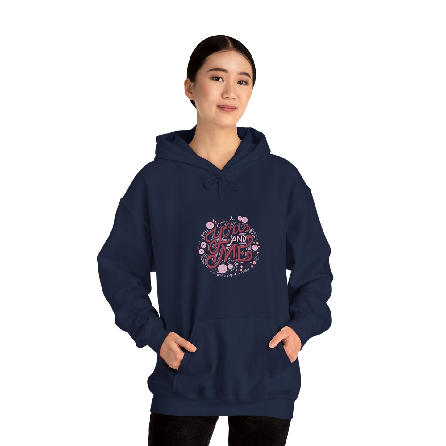 You And Me Women's Heavy Blend™ Hooded Sweatshirt