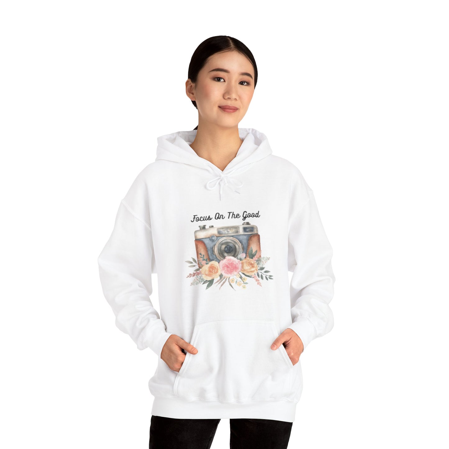 Focus On The Good Unisex Heavy Blend™ Hooded Sweatshirt