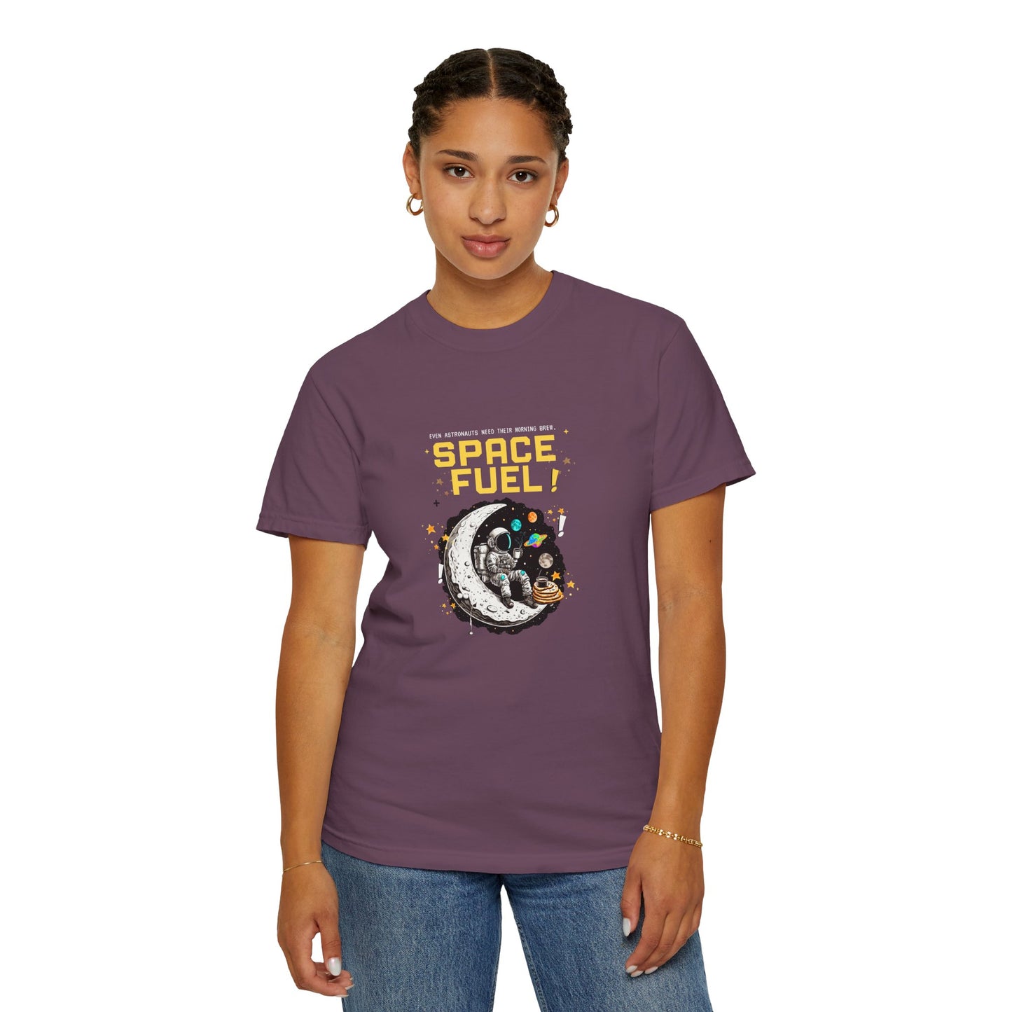 Space Fuel Unisex Garment-Dyed T-shirt