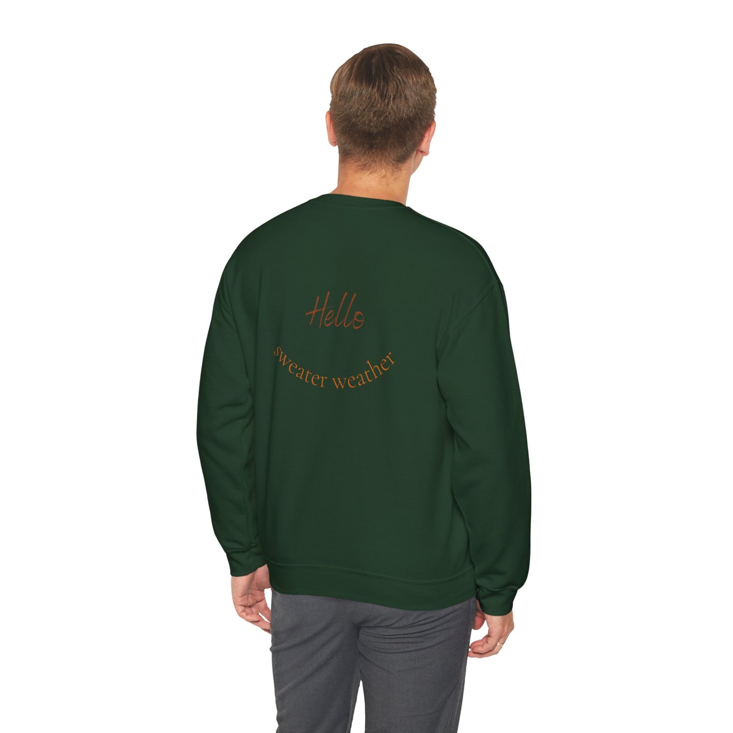 Hello Sweater Weather Unisex Heavy Blend™ Crewneck Sweatshirt