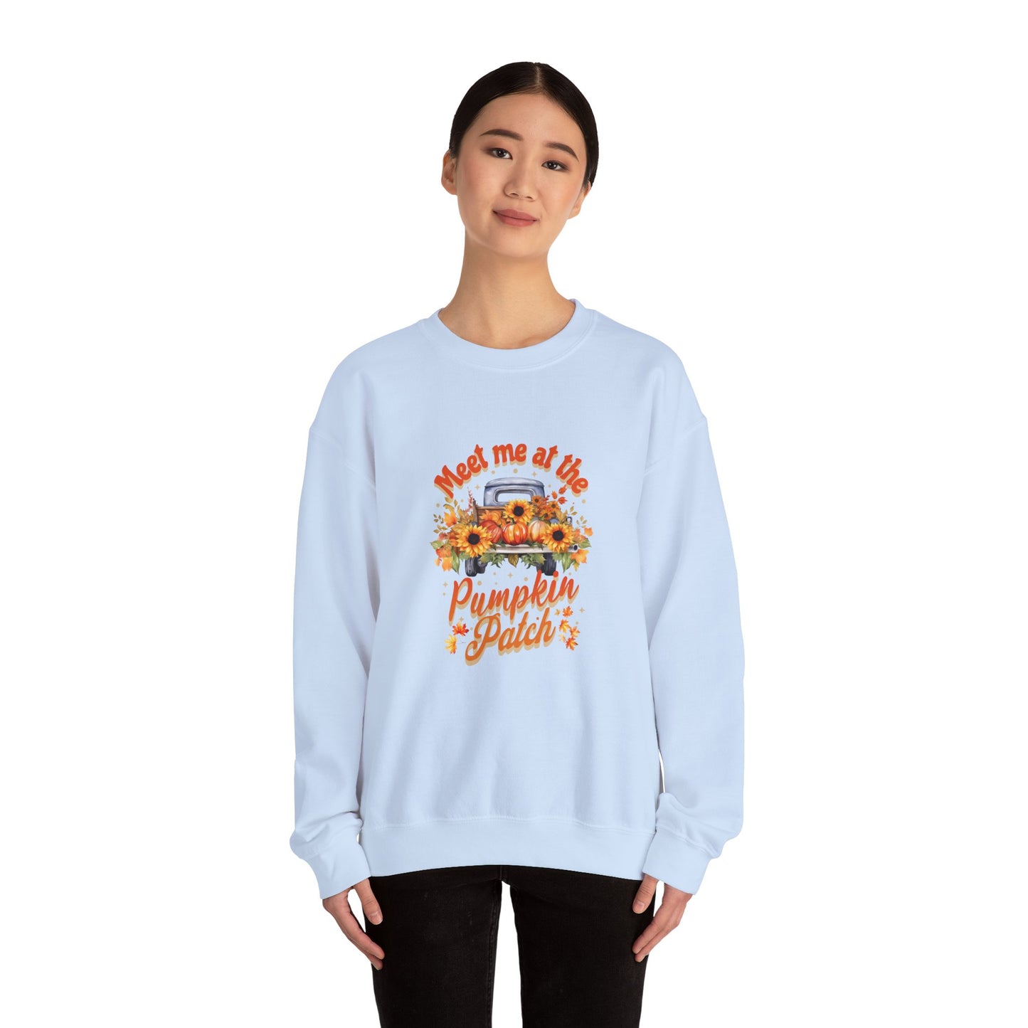 Meet Me At The Pumpkin Patch Unisex Heavy Blend™ Crewneck Sweatshirt
