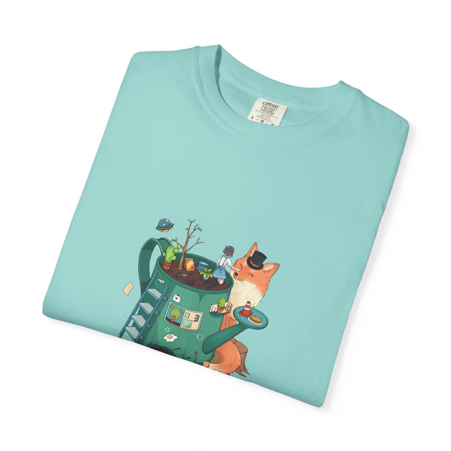 Morning Leaf Unisex Garment-Dyed T-shirt