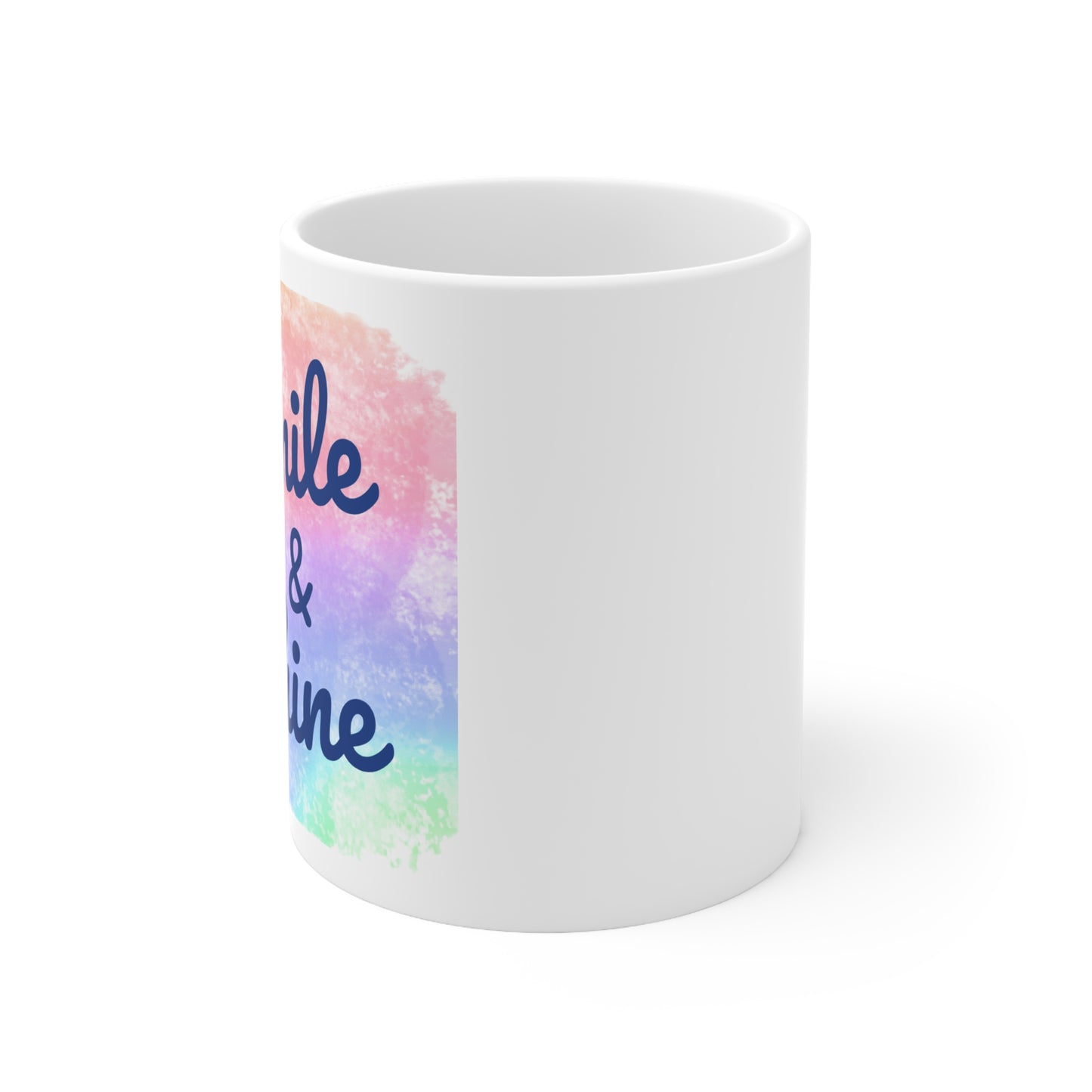 Smile & Shine Ceramic Coffee Mug 11oz