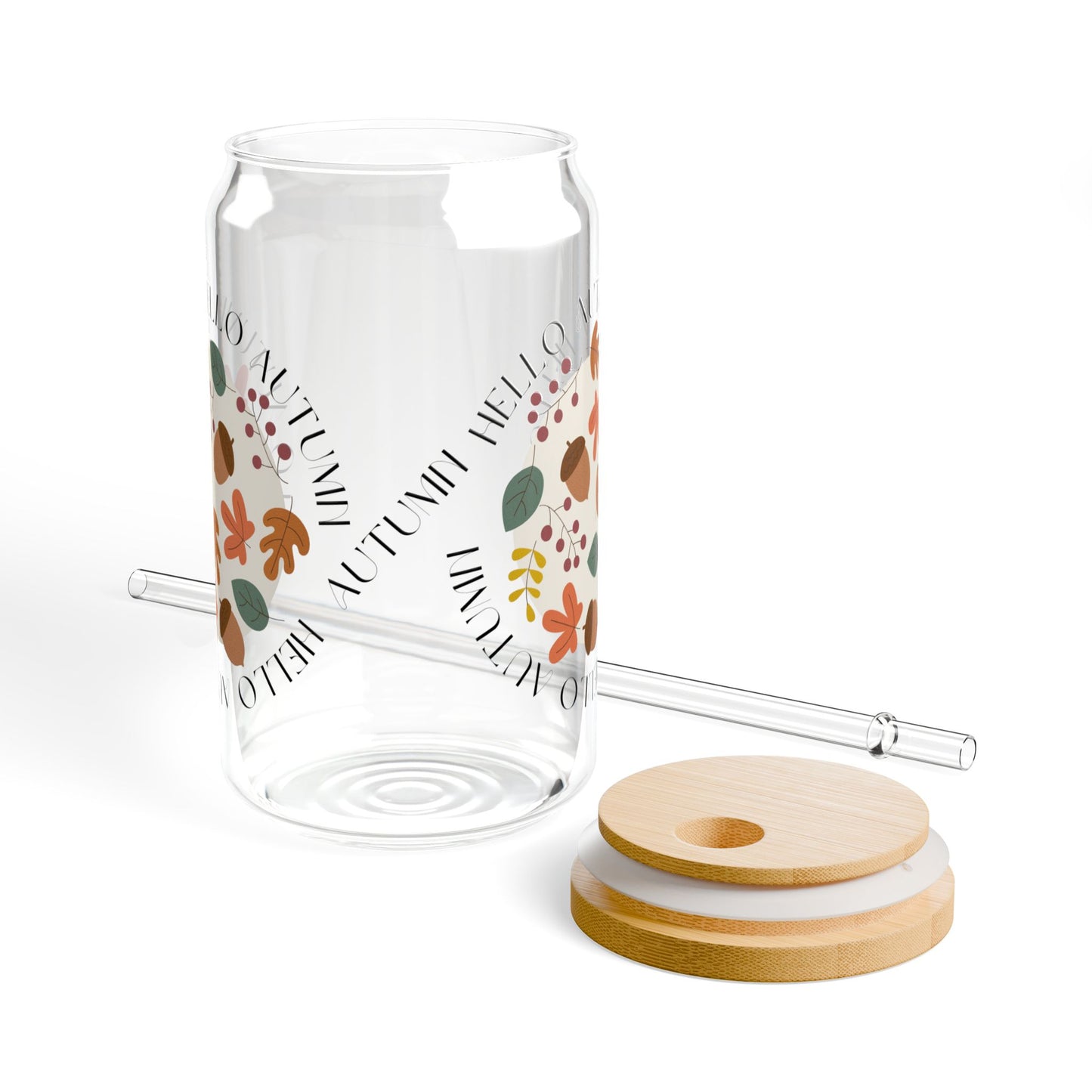 Hello Autumn Sipper Glass, 16oz