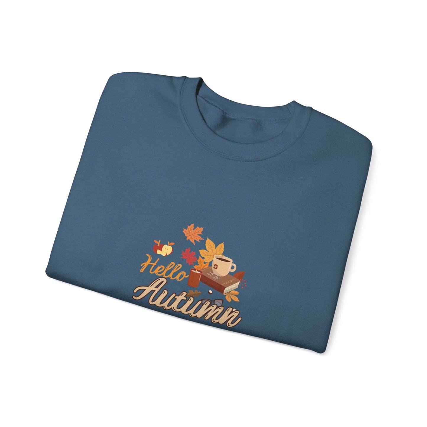 Hello Autumn Season Of Colour Unisex Heavy Blend™ Crewneck Sweatshirt