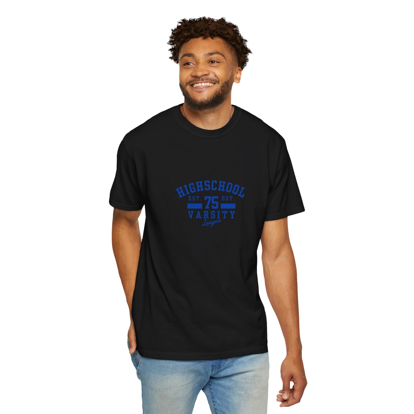 High School Varsity League Unisex Garment-Dyed T-shirt