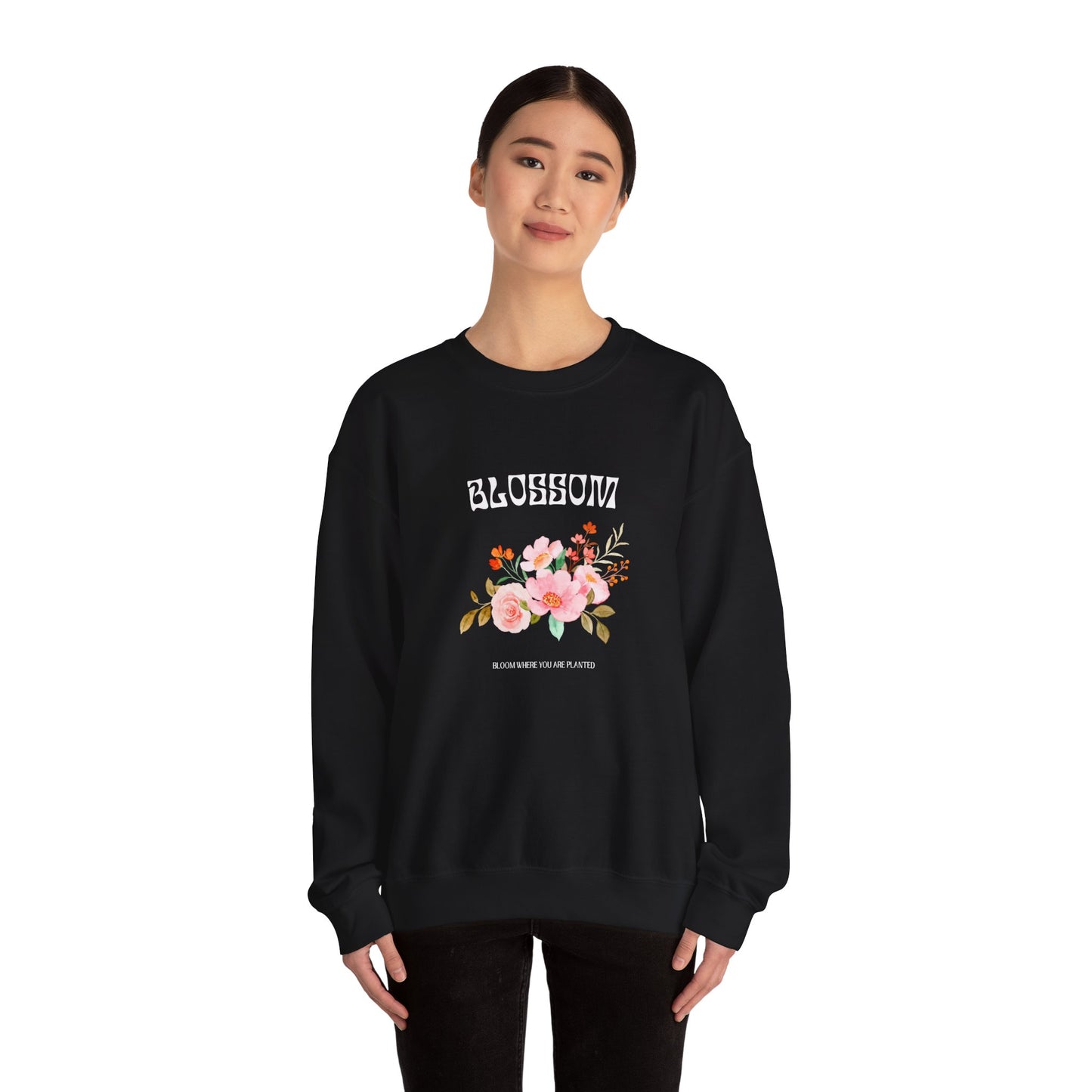 Blossom Women's Heavy Blend™ Crewneck Sweatshirt