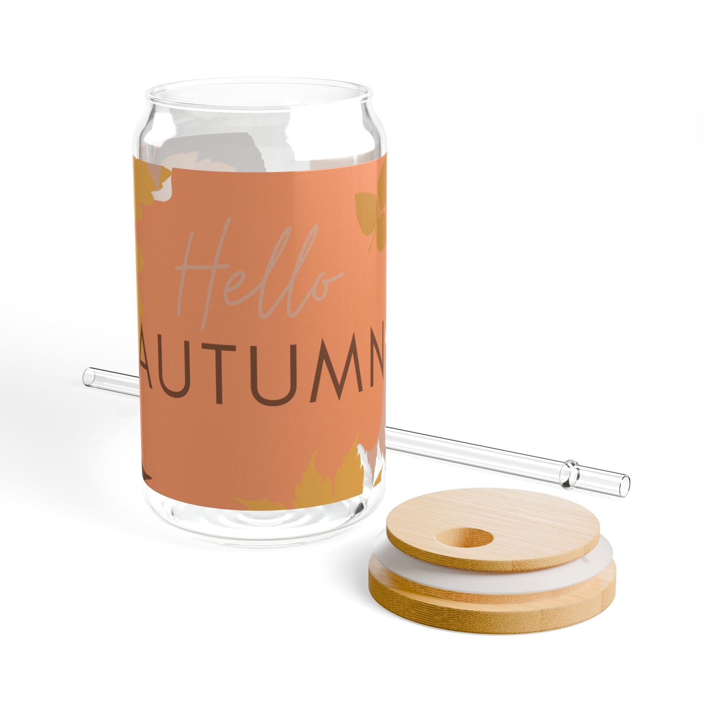 Hello Autumn Sipper Glass, 16oz