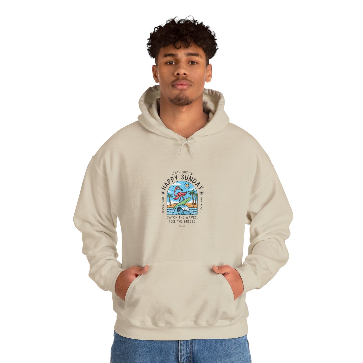 Happy Sunday Unisex Heavy Blend™ Hooded Sweatshirt