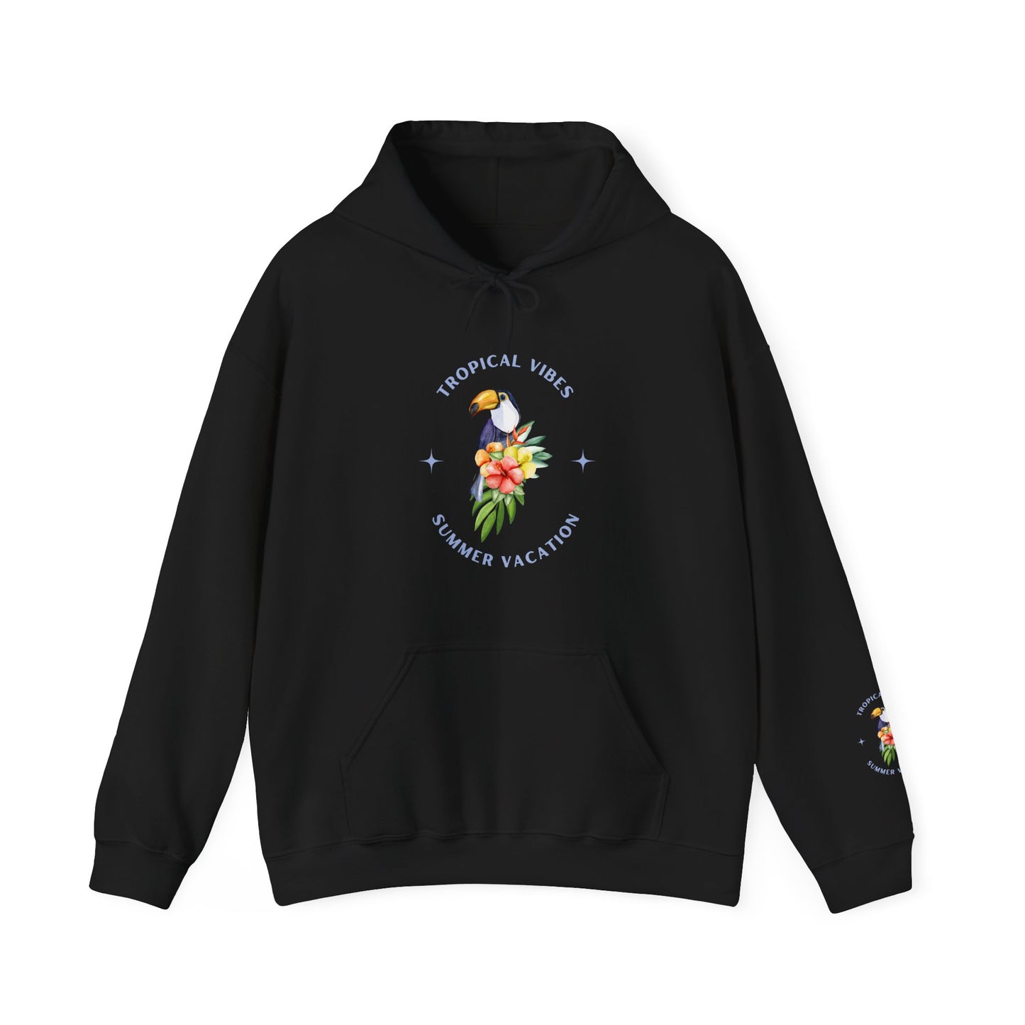 Tropical Vibes Women's Heavy Blend™ Hooded Sweatshirt