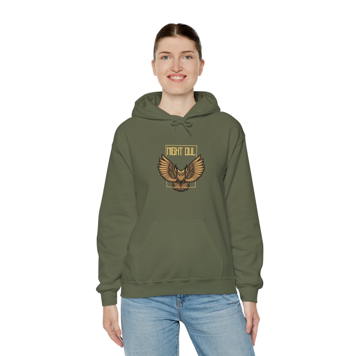Night Owl Unisex Heavy Blend™ Hooded Sweatshirt