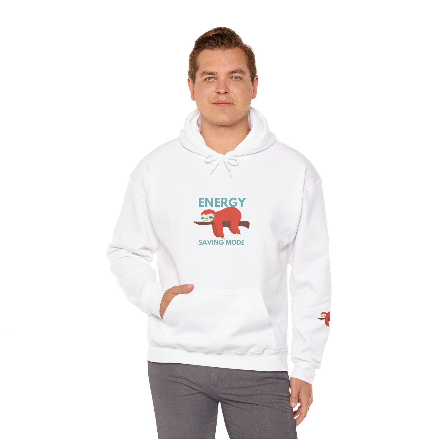 Energy Saving Mode Unisex Heavy Blend™ Hooded Sweatshirt