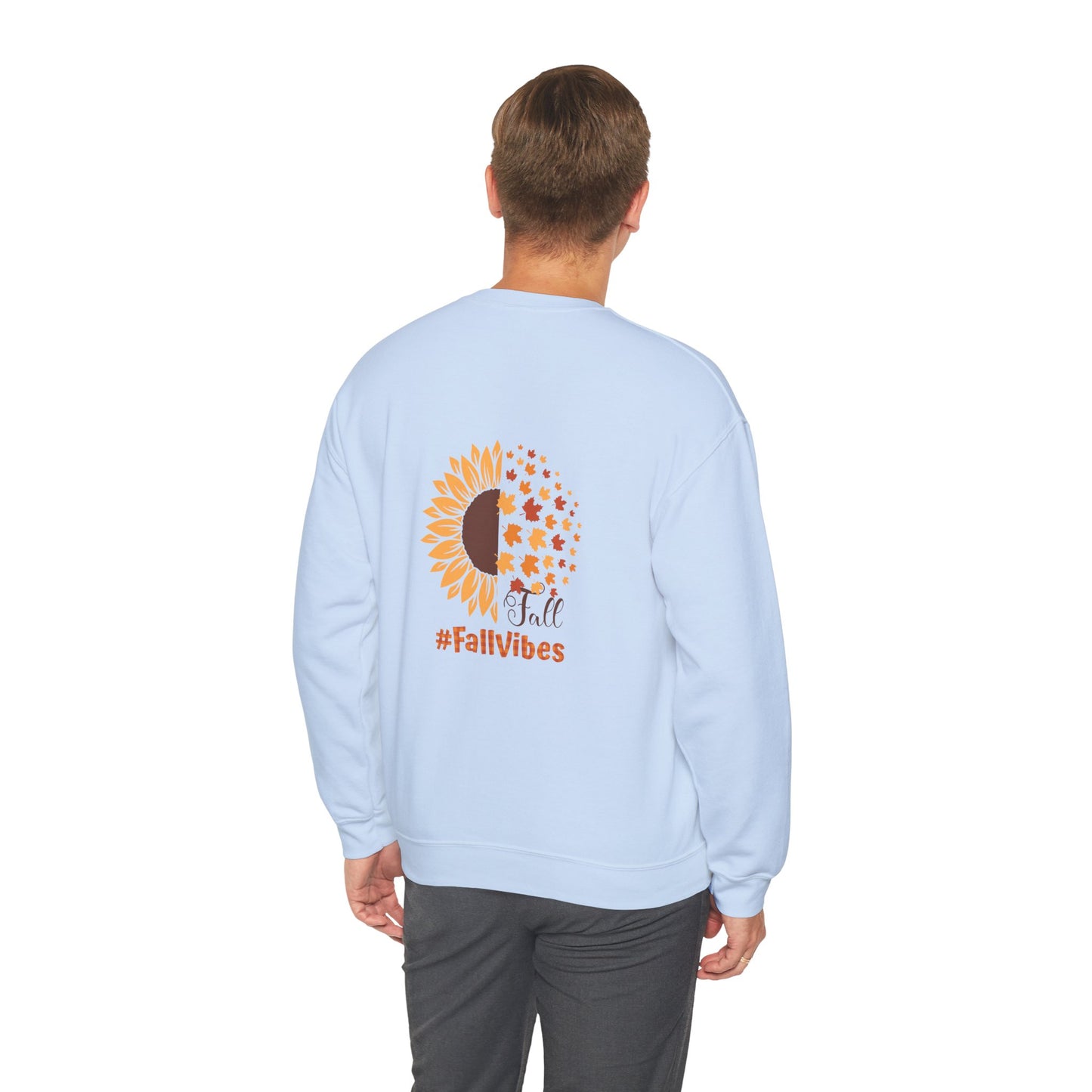 Fall Vibes Unisex Heavy Blend™ Crewneck Sweatshirt