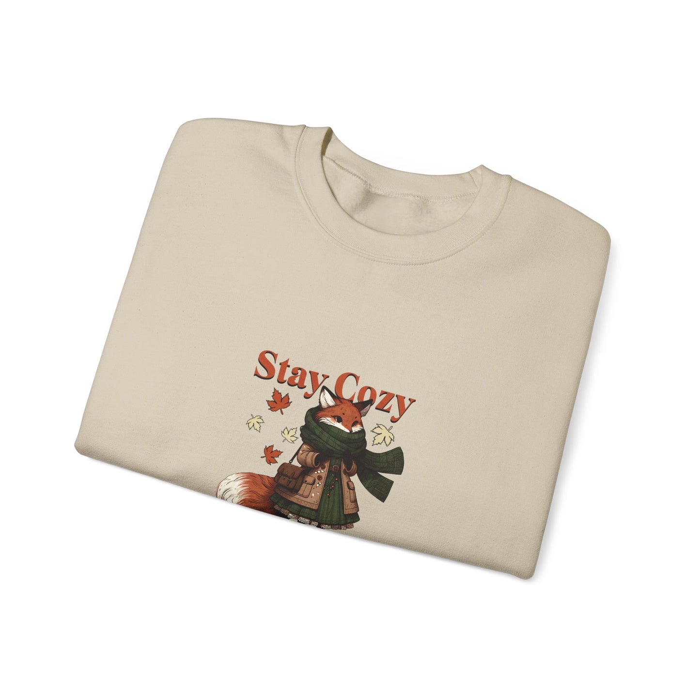 Stay Cozy Stay Foxy Women's Heavy Blend™ Crewneck Sweatshirt