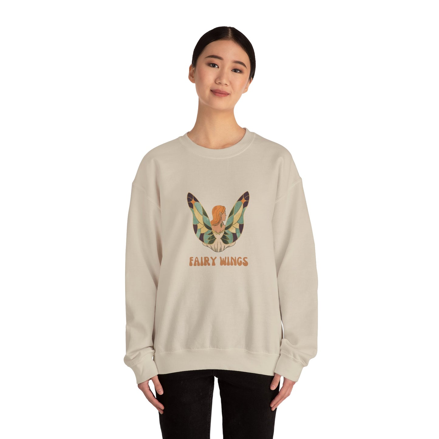Fairy Wings Women's Heavy Blend™ Crewneck Sweatshirt