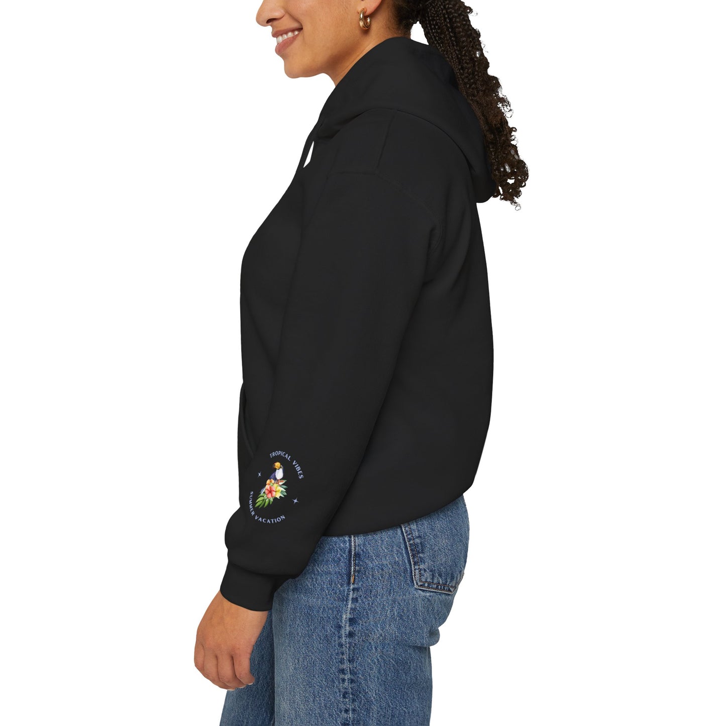 Tropical Vibes Women's Heavy Blend™ Hooded Sweatshirt