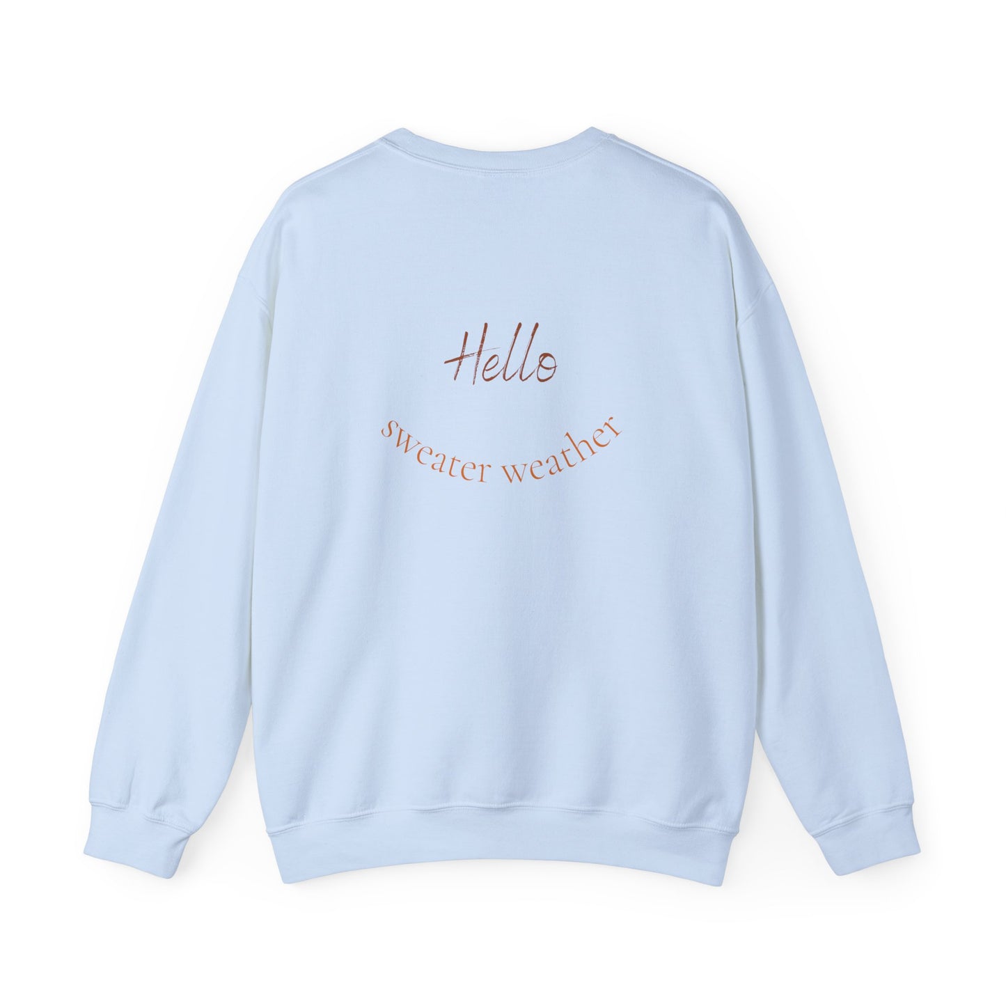 Hello Sweater Weather Unisex Heavy Blend™ Crewneck Sweatshirt