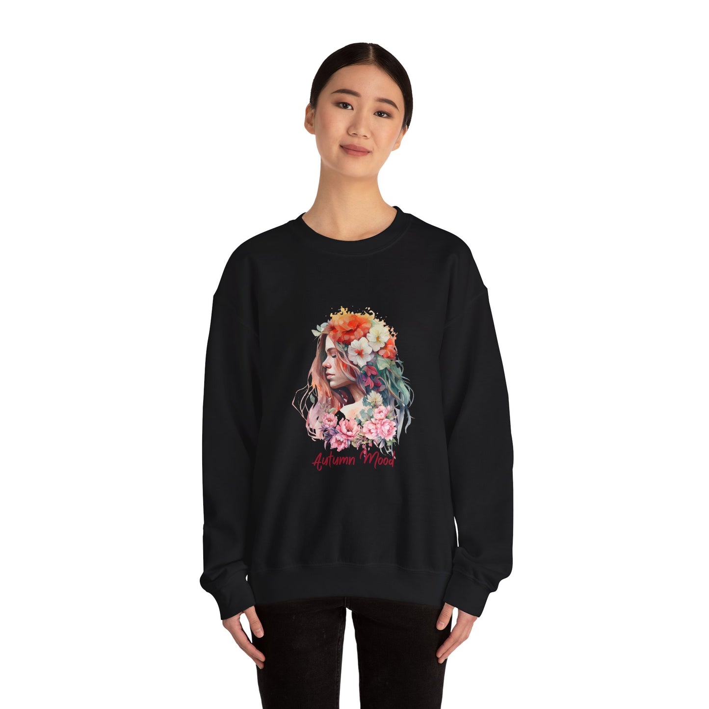 Autumn Mood Women's Heavy Blend™ Crewneck Sweatshirt
