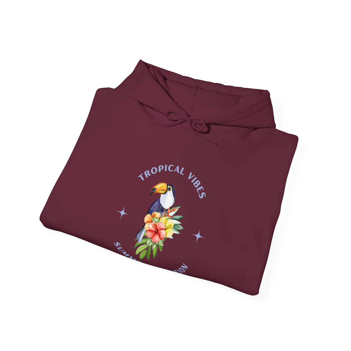 Tropical Vibes Women's Heavy Blend™ Hooded Sweatshirt