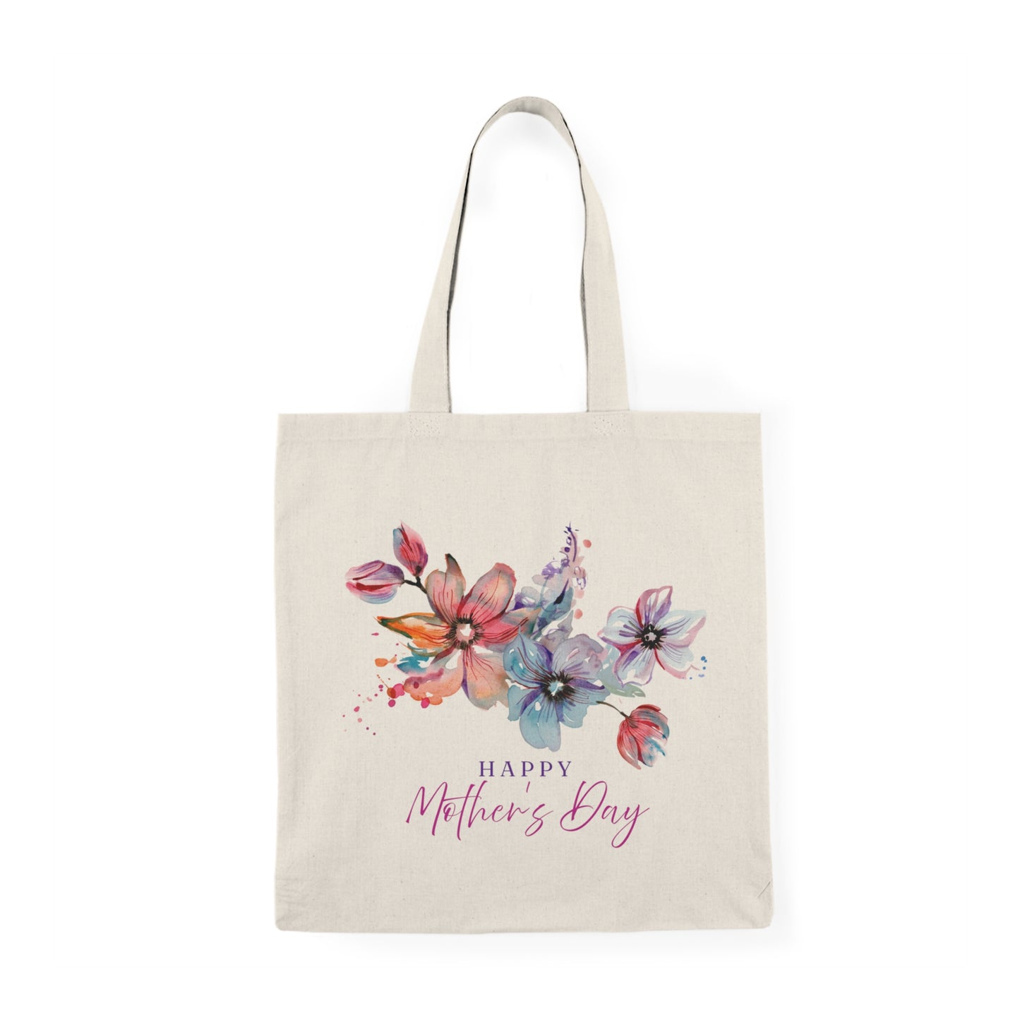 Happy Mother's Day Natural Tote Bag