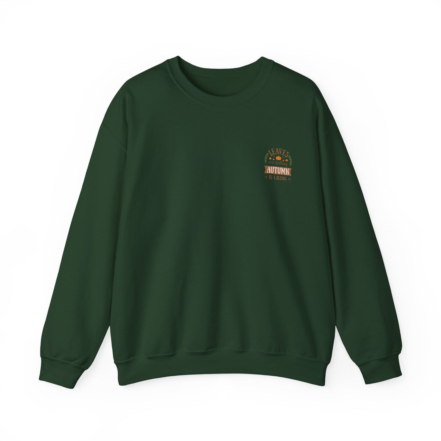 Leaves Are Falling Autumn Is Calling Unisex Heavy Blend™ Crewneck Sweatshirt