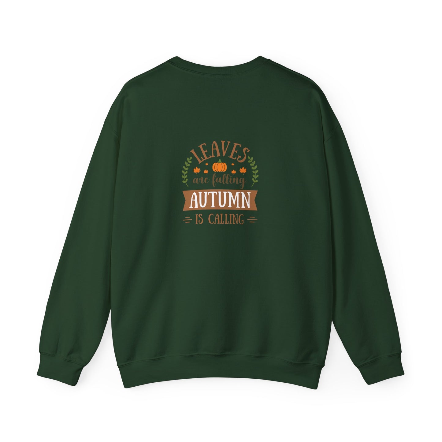 Leaves Are Falling Autumn Is Calling Unisex Heavy Blend™ Crewneck Sweatshirt