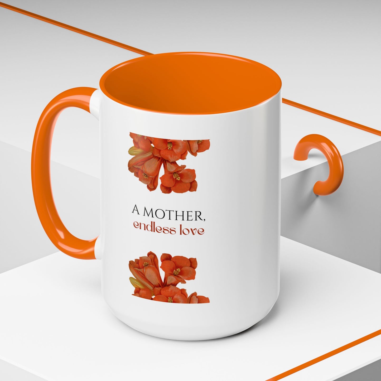 A Mother, Endless Love Accent Coffee Mug (11, 15oz)