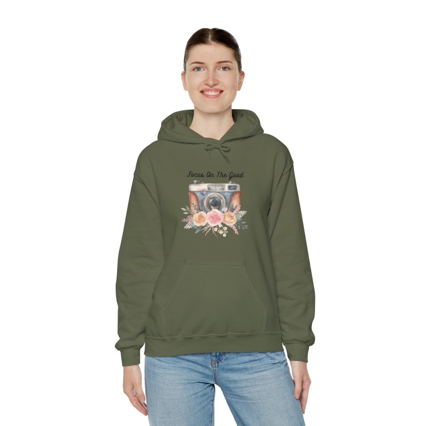 Focus On The Good Unisex Heavy Blend™ Hooded Sweatshirt