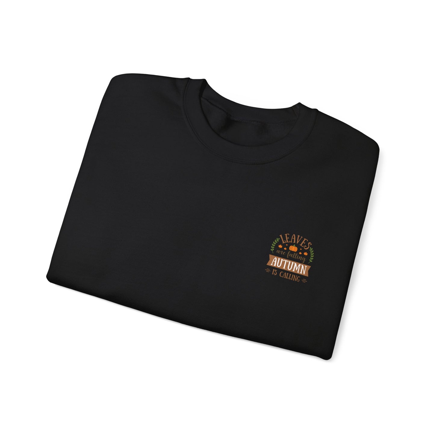 Leaves Are Falling Autumn Is Calling Unisex Heavy Blend™ Crewneck Sweatshirt