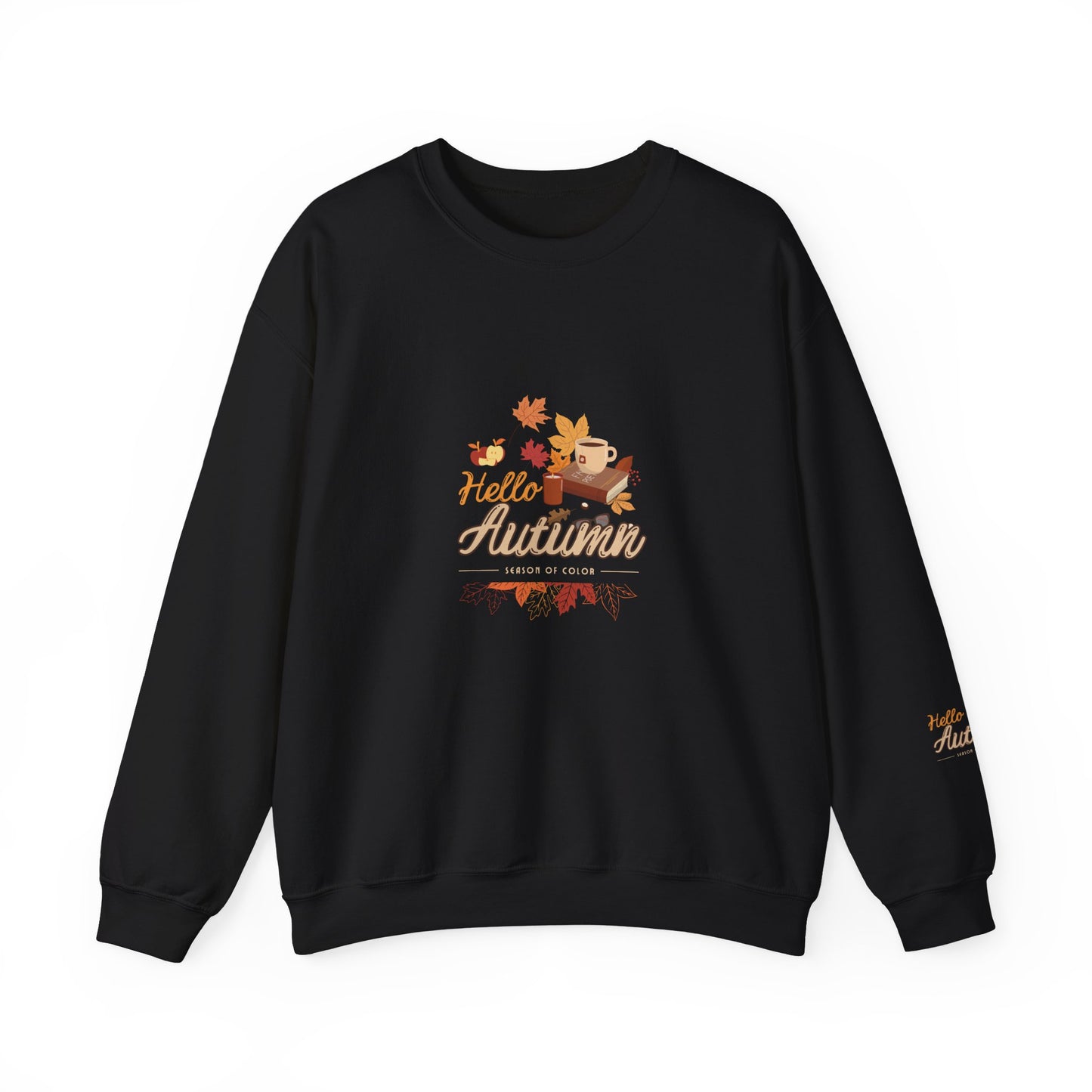Hello Autumn Season Of Colour Unisex Heavy Blend™ Crewneck Sweatshirt