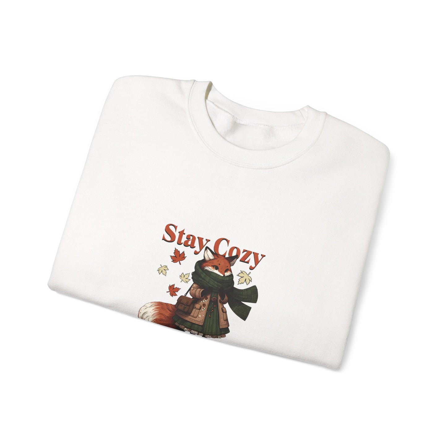 Stay Cozy Stay Foxy Women's Heavy Blend™ Crewneck Sweatshirt